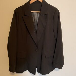Classic Black Women's Blazer